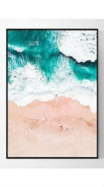 Plakat SEASIDE natura