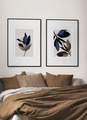 Plakat blue Magnolia 2