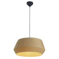 LAMPA wisząca beżowa DICTE 53 cm