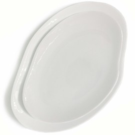 Komplet talerzy 1/2 CRAFT biały