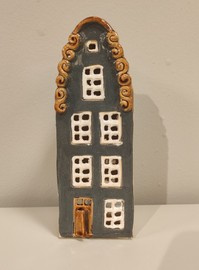 KAMIENICZKA ceramiczna ciemno-szara