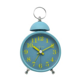 Zegar NeXtime Single Bell turkusowy
