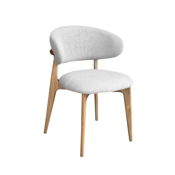 Krzesło NUB dębowe tkanina