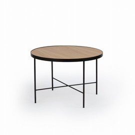 Stolik TRE dębowy średni