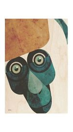 Drewniany obrazek STOLARNIA KARTEK Małpa