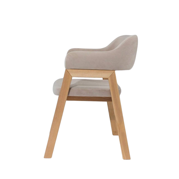 Krzesło EPICO dębowe tkanina