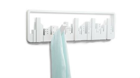 Wieszak na ubrania UMBRA Skyline biały