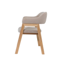 Krzesło  EPICO dębowe tkanina