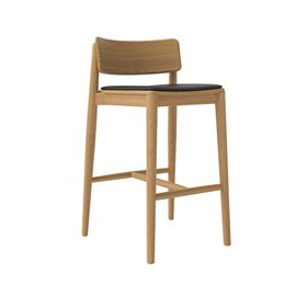 Krzesło barowe dębowe