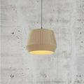 LAMPA wisząca beżowa DICTE 40 cm