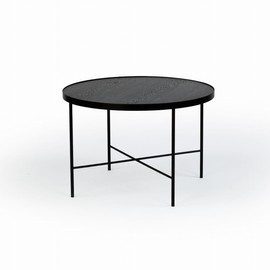 Stolik TRE dąb czarny średni