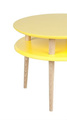 Stolik UFF żółty średni
