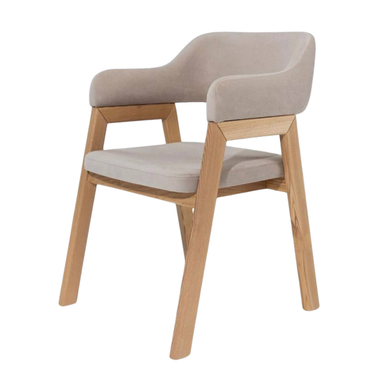 Krzesło EPICO dębowe tkanina