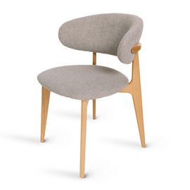 Krzesło NUB dębowe tkanina