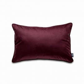 PODUSZKA aksamitna Eggplant 40x60 cm