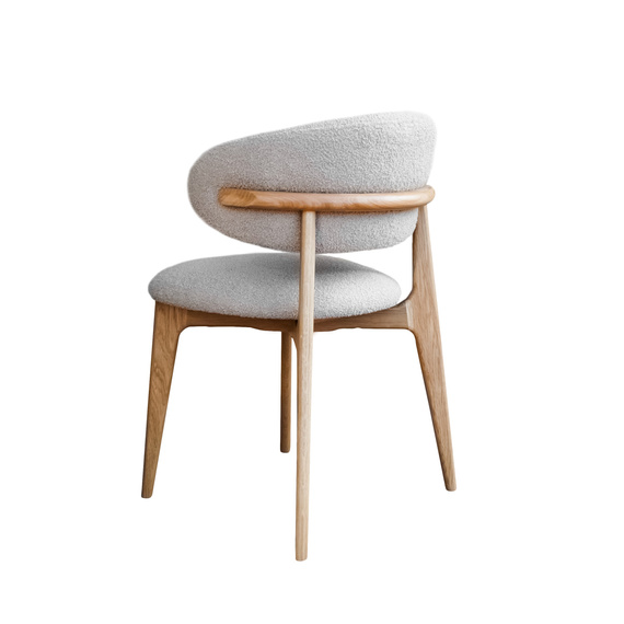 Krzesło NUB dębowe tkanina