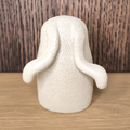 Zajączek ceramiczny biały