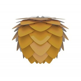 Lampa aluminiowa ALUVIA duża żółta