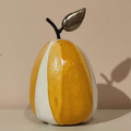 GRUSZKA ceramiczna żółta