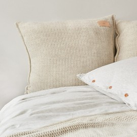 Poszewka MOYHA miękka beżowa