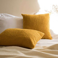 Poduszka BOUCLE duża 50X50 żółta