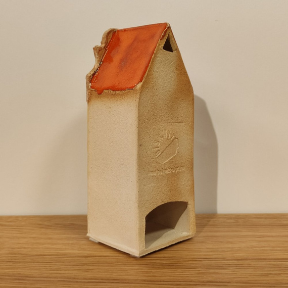 KAMIENICZKA ceramiczna żółta