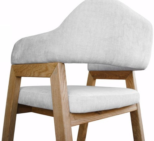 Krzesło EPICO dębowe tkanina